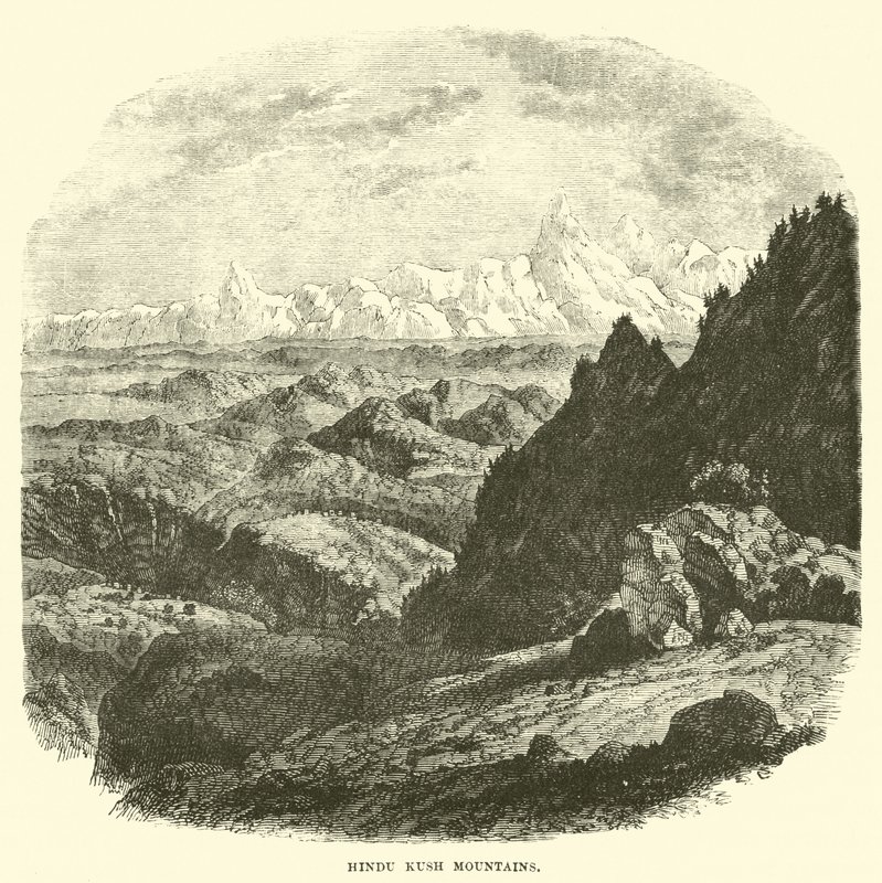 Hindukusch-Gebirge von English School