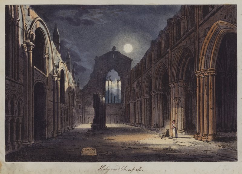 Holyrood Chapel, Edinburgh von English School