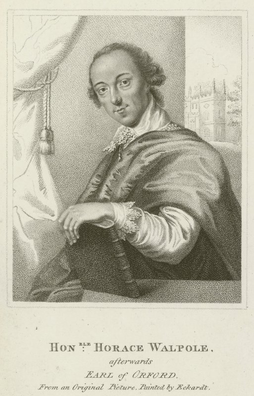 Ehrenwerter Horace Walpole, später Earl of Orford von English School