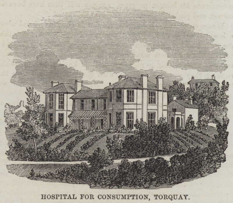 Krankenhaus für Lungenkrankheiten in Torquay von English School