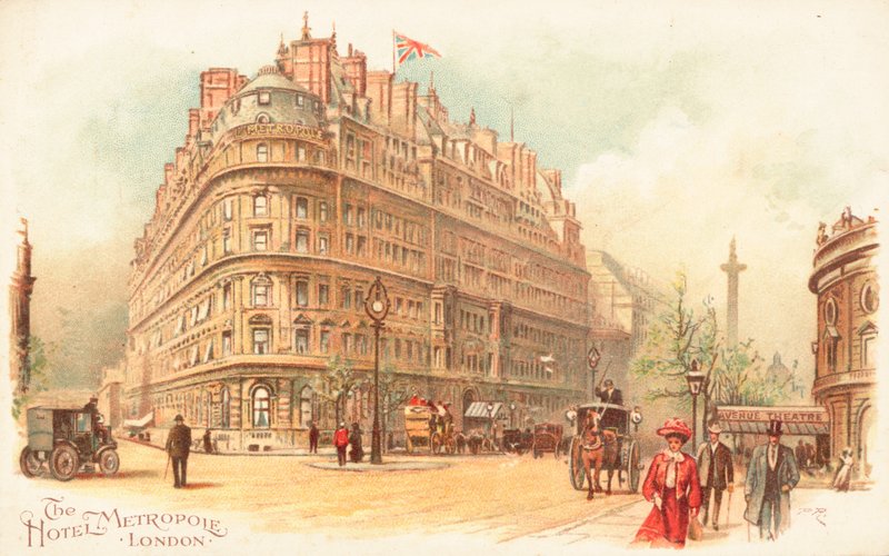 Hotel Metropole an der Whitehall Place von English School