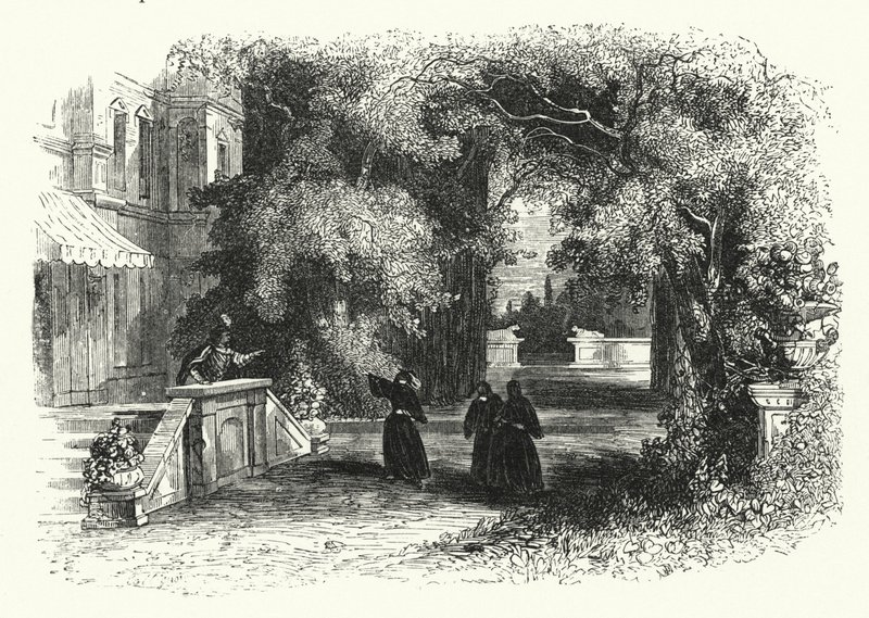 Illustration für Mozarts Oper Don Giovanni von English School