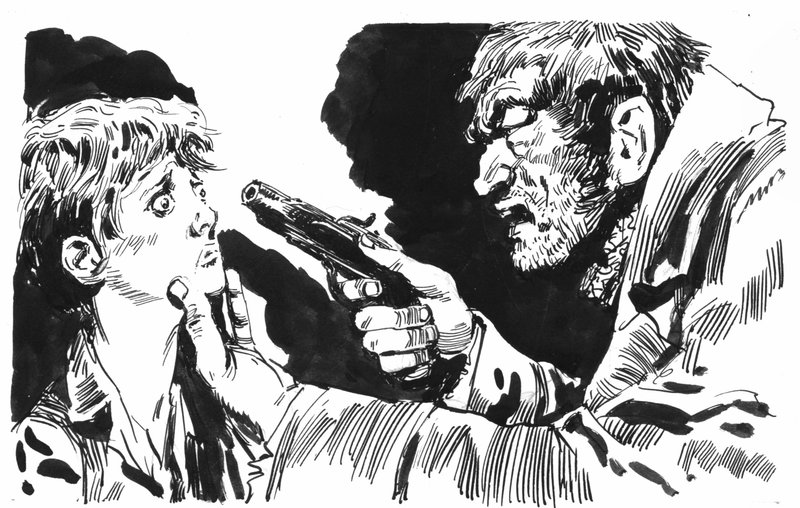 Illustration für Oliver Twist von Charles Dickens von English School