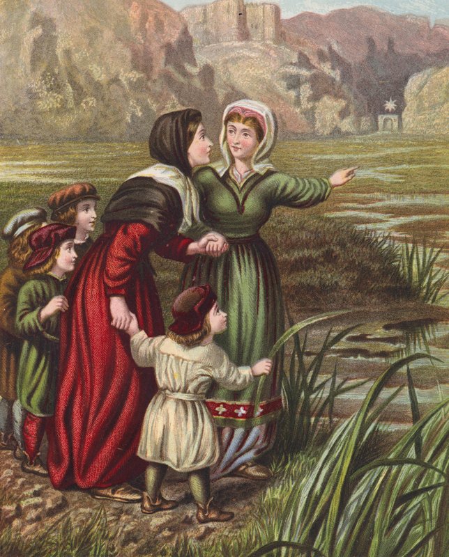 Illustration für Pilgerreise von John Bunyan von English School