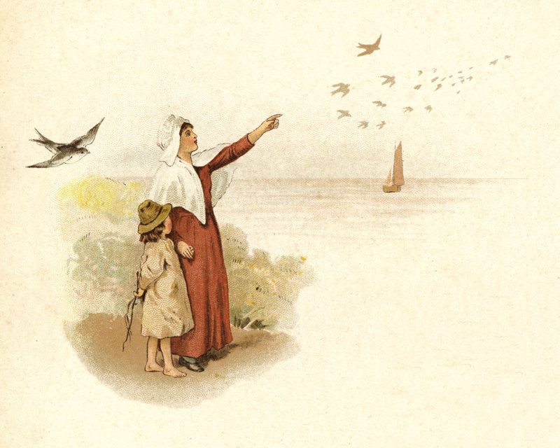 Illustration für Die Ankunft des Weihnachtsmanns von English School