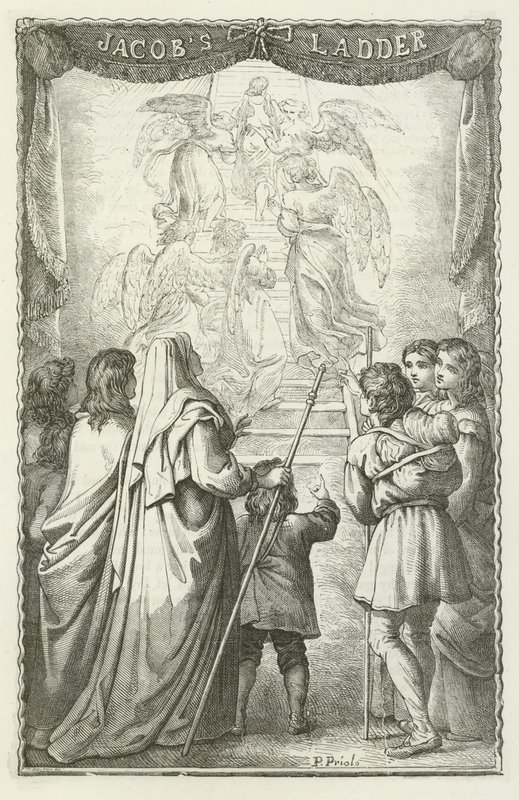 Illustration für Die Pilgerreise von John Bunyan von English School