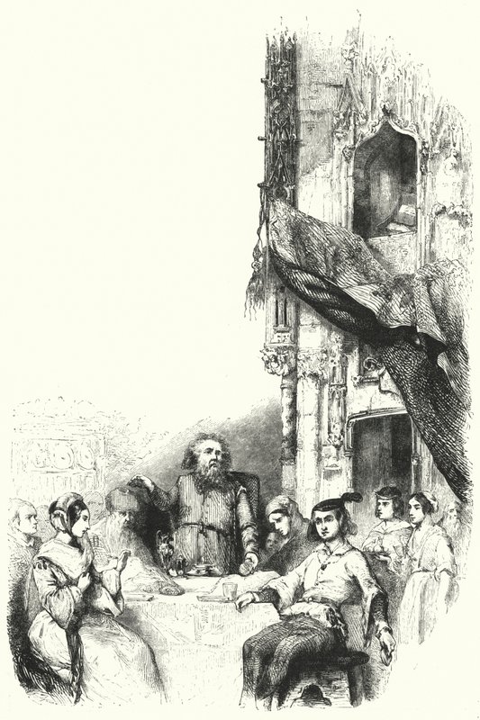 Illustration für die Oper La Juive von Fromental Halevy von English School