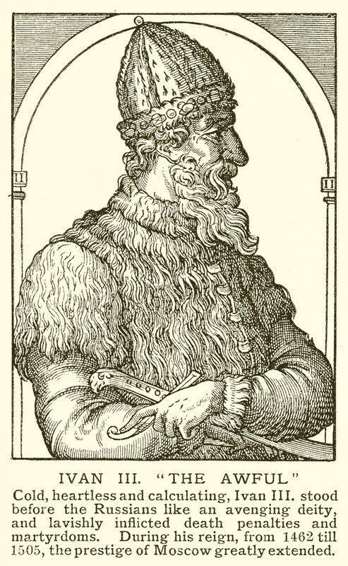 Iwan III. der Schreckliche von English School