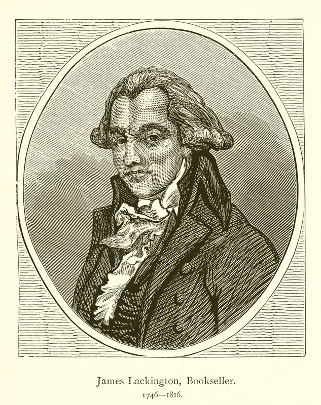 James Lackington, Buchhändler von English School
