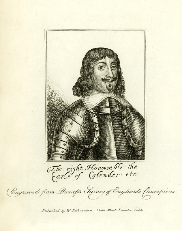 James Levingston, Earl of Calendar von English School