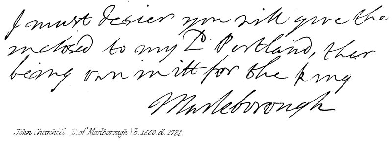 John Churchill, Herzog von Marlborough von English School