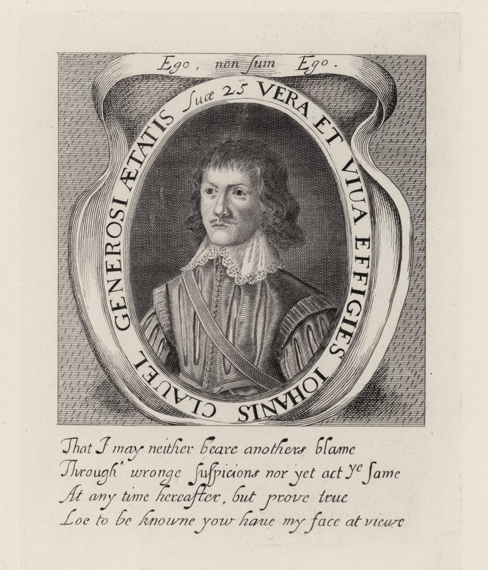 John Clavel (Gravur) von English School