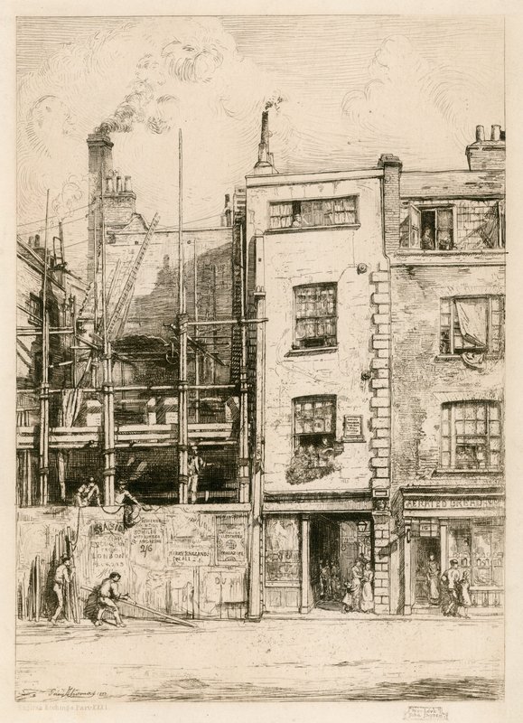 Das Haus von John Dryden, Fetter Lane von English School