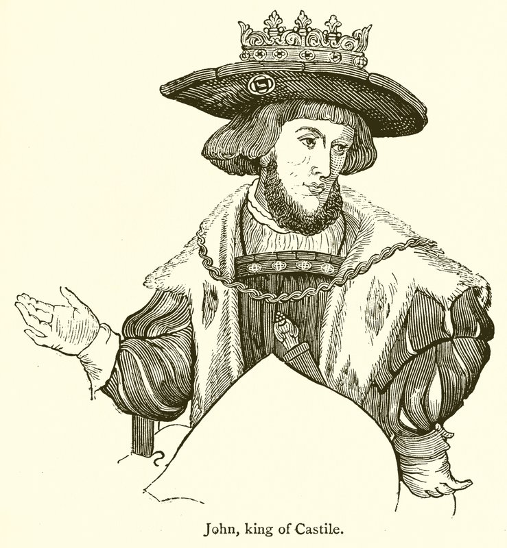 Johann, König von Kastilien von English School