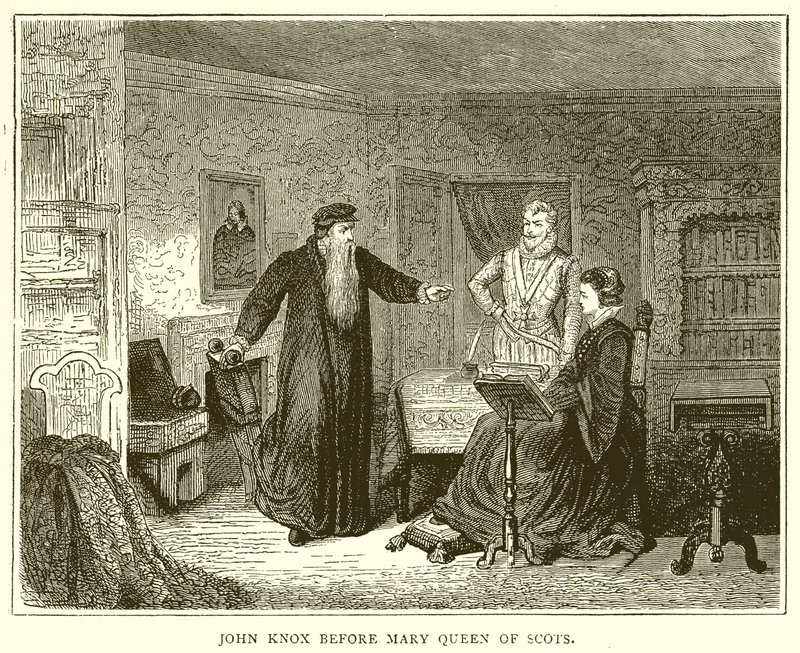 John Knox vor Maria Stuart von English School