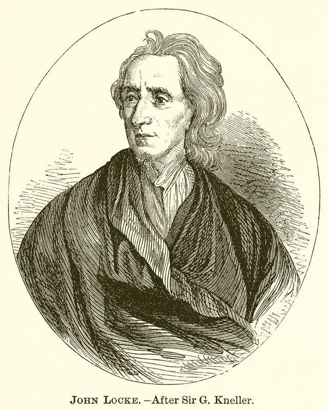 John Locke - Nach Sir G. Kneller von English School