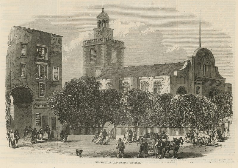 Kensington alte Pfarrkirche von English School