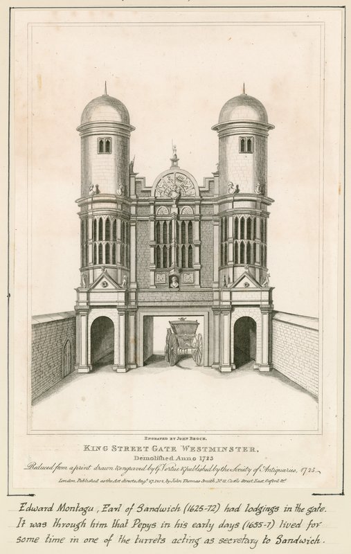 King Street Gate, Westminster von English School