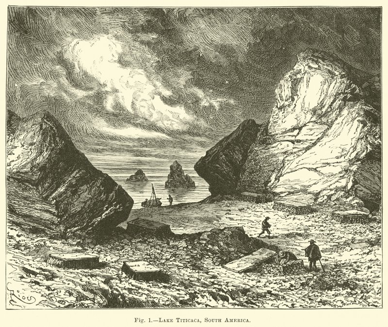 Titicacasee, Südamerika von English School