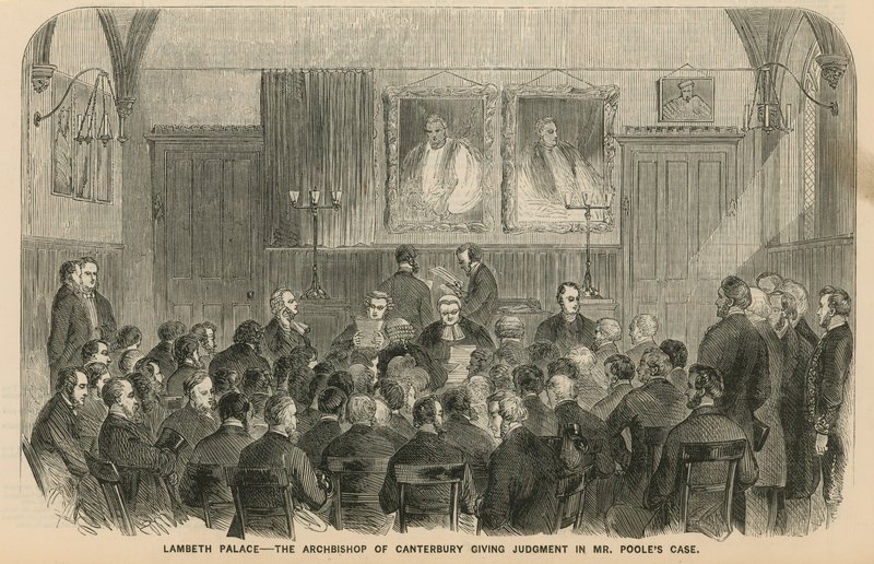 Lambeth Palace - Der Erzbischof von Canterbury verkündet das Urteil im Fall von Mr. Poole von English School