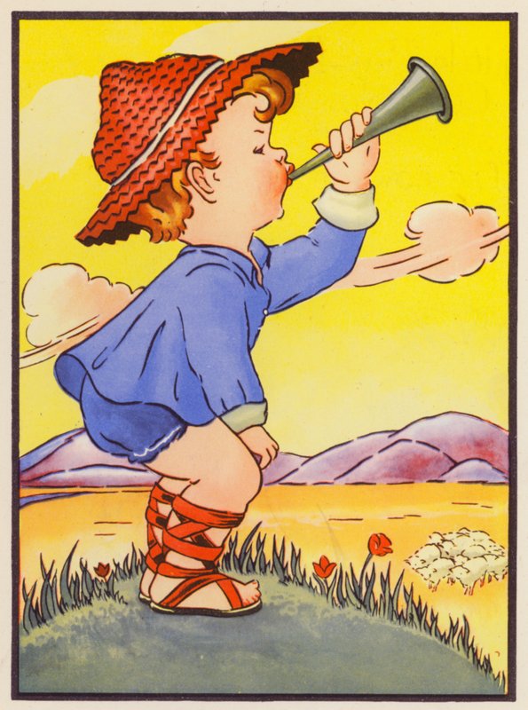 "Kleiner Junge Blau, komm blas dein Horn" von English School