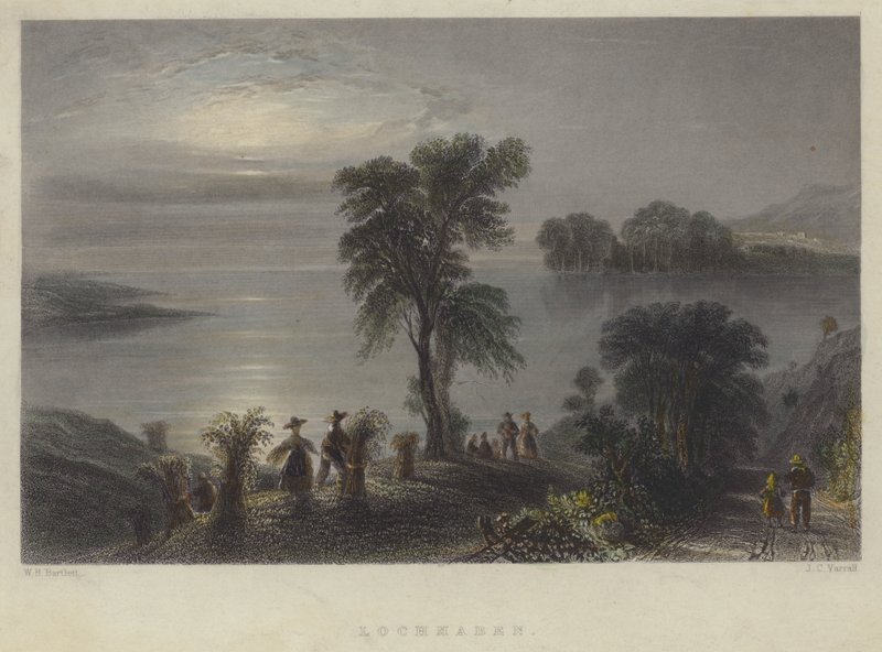 Lochmaben, Schottland von English School