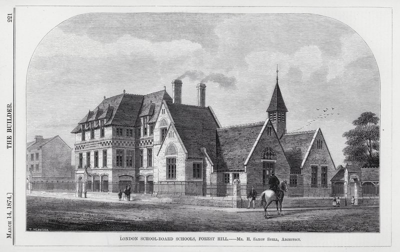 London School-Board Schulen, Forest Hill von English School