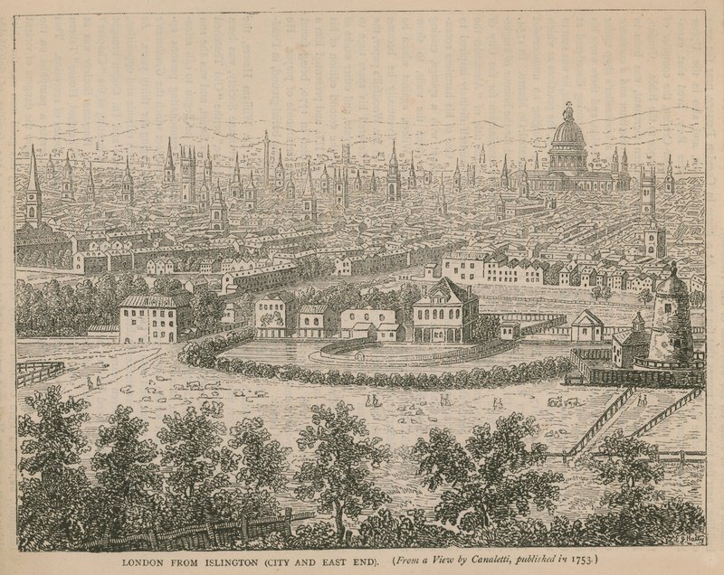 London von Islington (City und East End) von English School