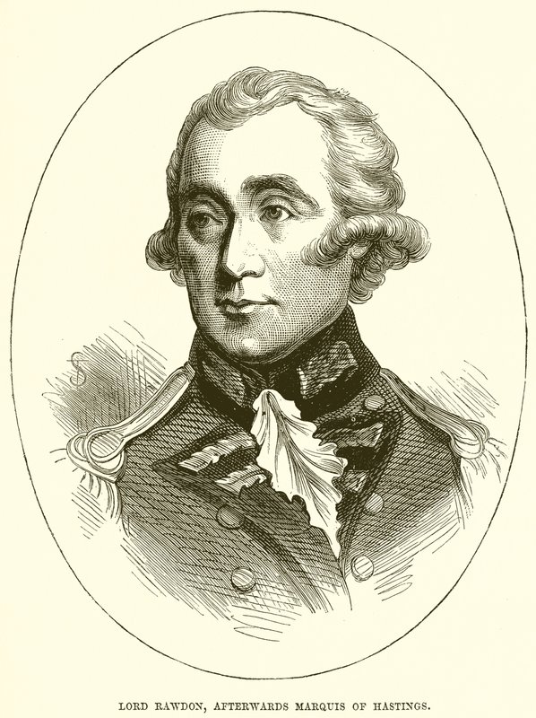 Lord Rawdon, später Marquis von Hastings von English School