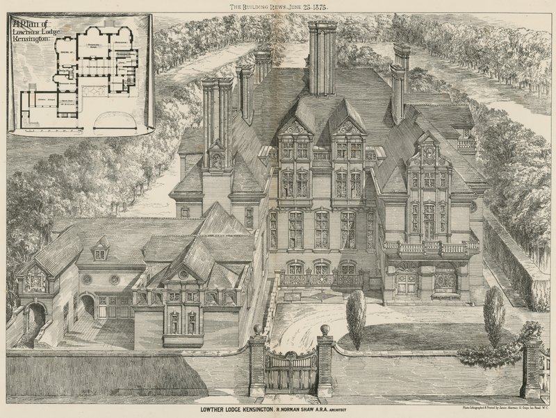 Lowther Lodge, Kensington, London von English School