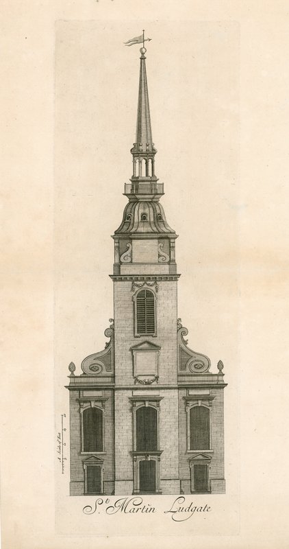 Ludgate Hill, St. Martin Ludgate von English School