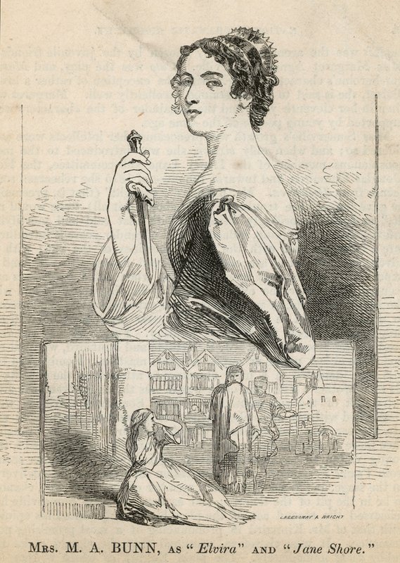 M.A. Bunn als Jane Shore von English School