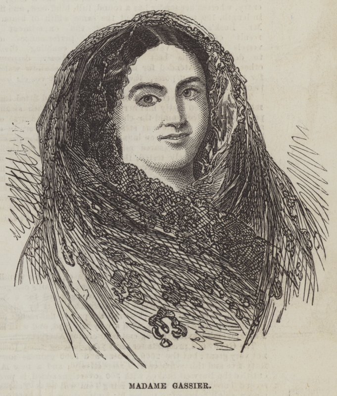 Madame Gassier (Stich) von English School