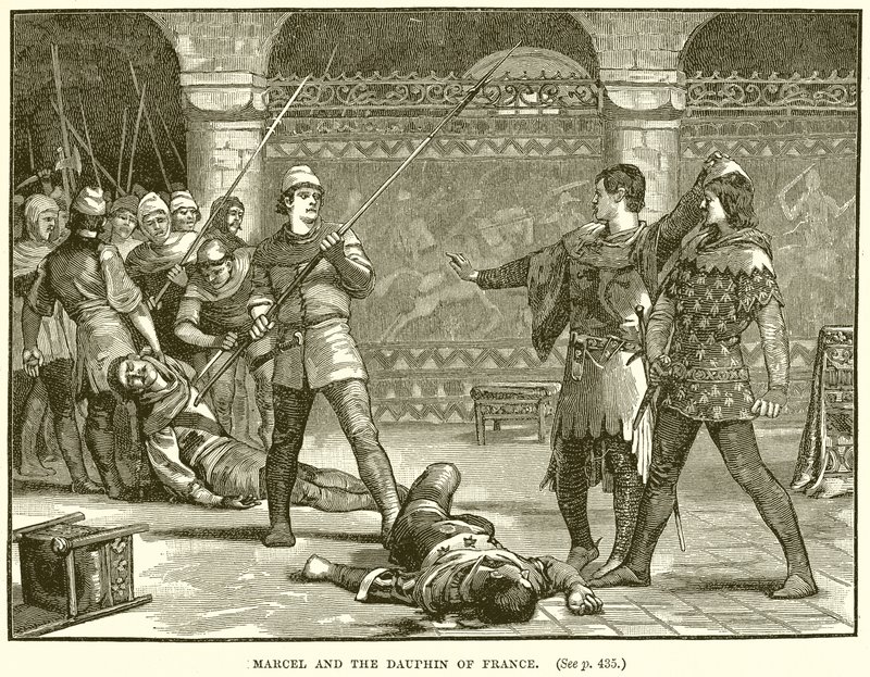 Marcel und der Dauphin von Frankreich von English School