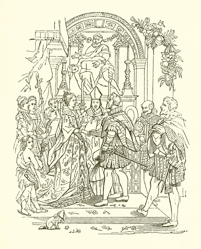 Hochzeit von Heinrich IV. und Maria de