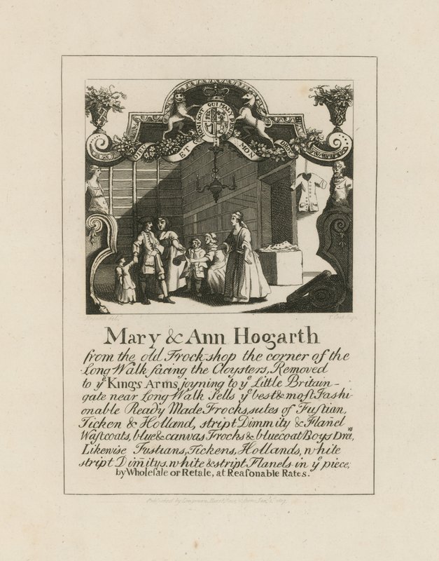 Mary und Ann Hogarth von English School