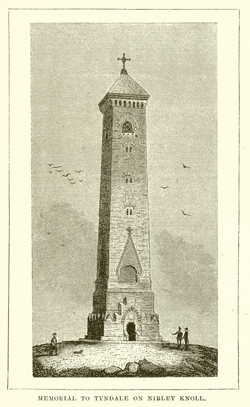 Denkmal für Tyndale auf Nibley Knoll von English School