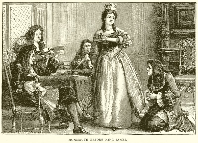 Monmouth vor König James von English School