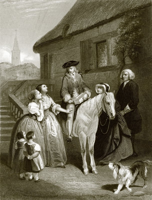 Moses geht zum Jahrmarkt von English School