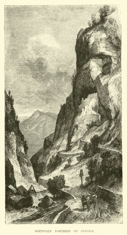 Bergfestung von Covolo von English School