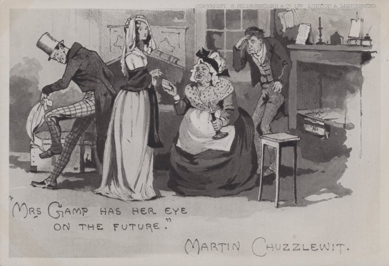 Mrs Gamp, Martin Chuzzlewit von English School