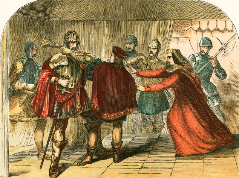 Mord am Prinzen von Wales durch Edward IV. und seine Brüder von English School