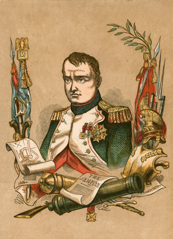 Napoleon Bonaparte von English School