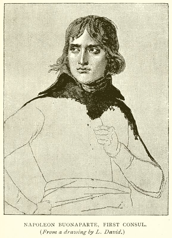 Napoleon Buonaparte, Erster Konsul von English School