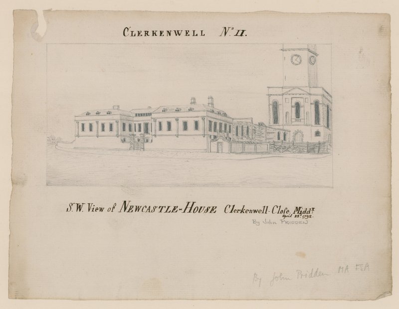 Newcastle House, Clerkenwell, London von English School