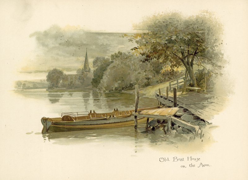 Altes Bootshaus am Avon von English School