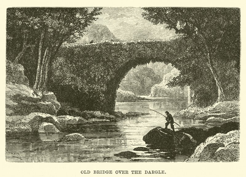Alte Brücke über den Dargle von English School