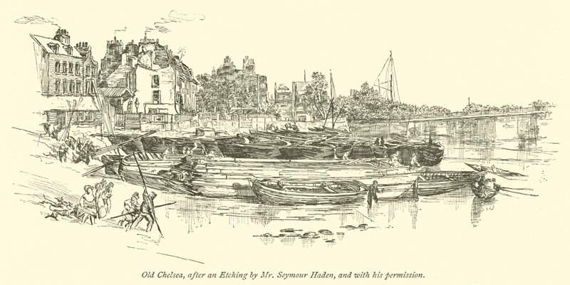 Altes Chelsea von English School