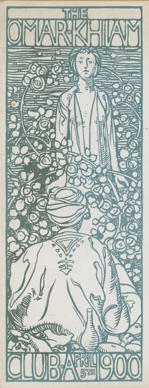 Omar Khayyam Club Dinner, 5. April 1900 von English School