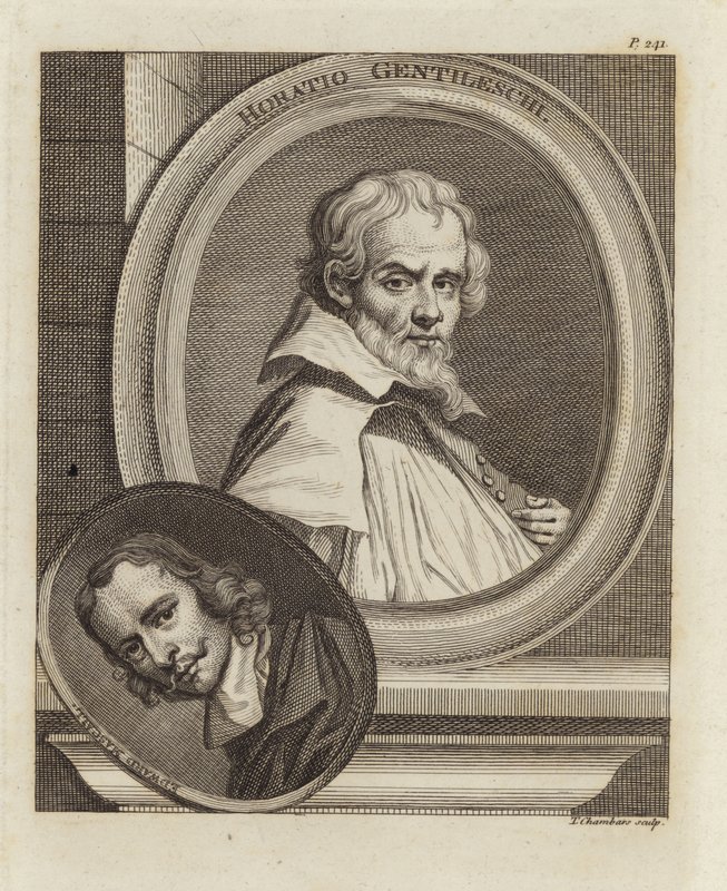 Orazio Lomi Gentileschi von English School